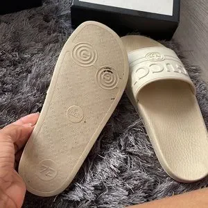 Gucci | Shoes | Copy Leather Gucci Pool Slides | Poshmark